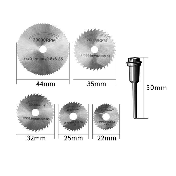 Mişar Disk Dəsti, FORCI, UATAXK6, balaca, 6 parça